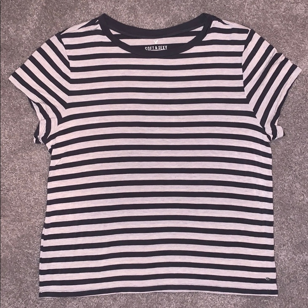 AE soft & sexy striped tee